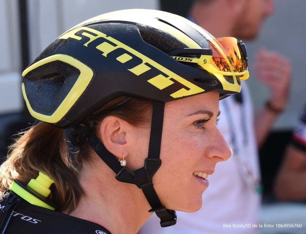 Annemiek Van Vleuten, actual ciclista del Movistar.