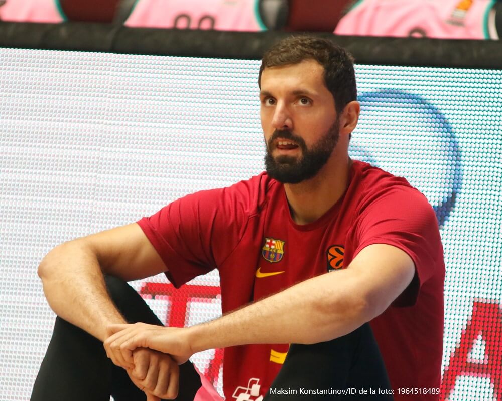 Nikla Mirotic, jugador del FC Barcelona