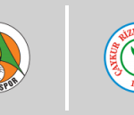 Alanyaspor vs Çaykur Rizespor